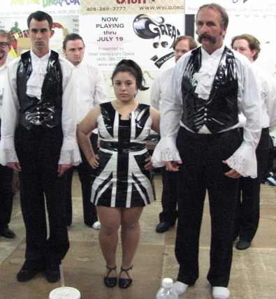 Valerie is rocking the Union Jack!!