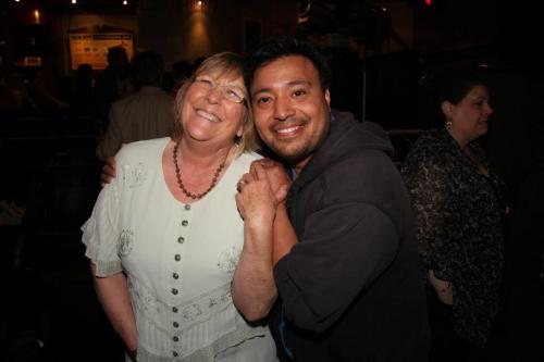 Me and Karen!! She's such a  sweetheart.  Photo courtesy of Barbara Heninger.