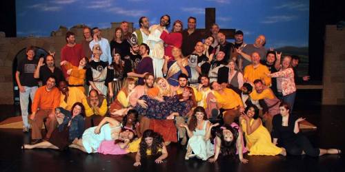 Cast and Crew of SUPERSTAR being goofy!  Photo by Edmond Kwong 