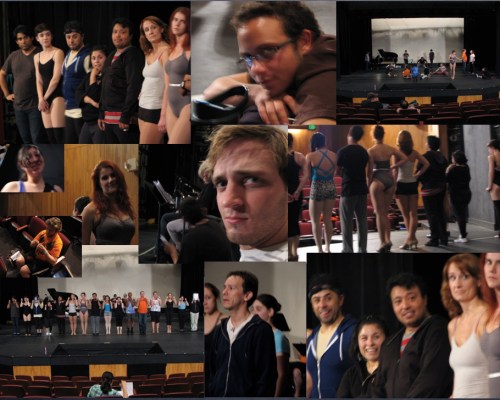 Some of the Chorus Line cast