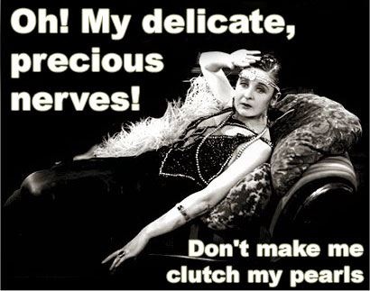 Clutch the pearls!
